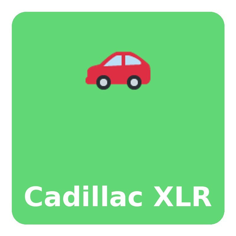 2006 Cadillac XLR Service Repair Workshop Manual PDF