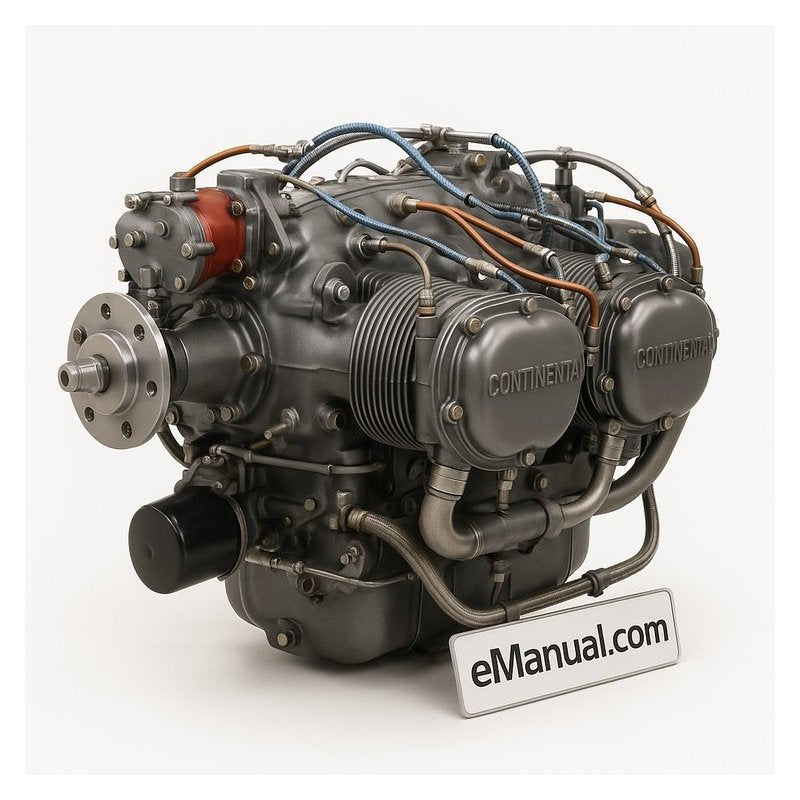 Continental C125 C145 O 300 Models O300 C-125 C-135 O-300 Service Repair Workshop Manual