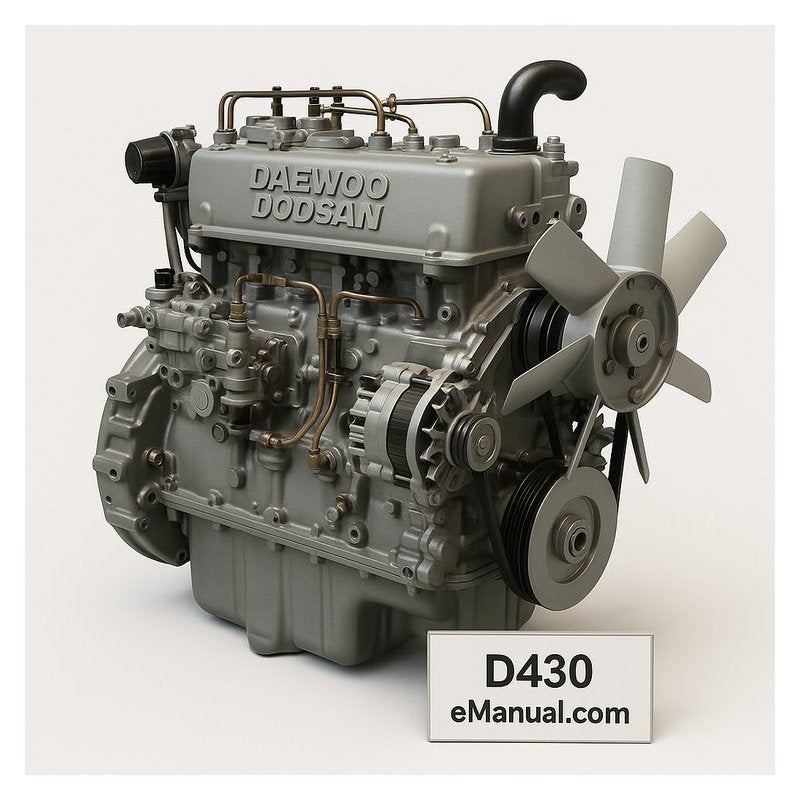 Daewoo Doosan D430 Diesel Engine Service Repair Workshop Manual