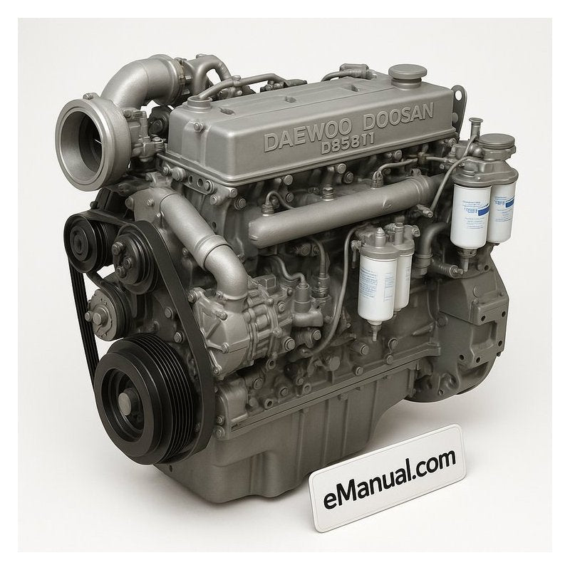 Daewoo Doosan DB58 DB58T DB58TI Diesel Engine Service Repair Workshop Manual PDF