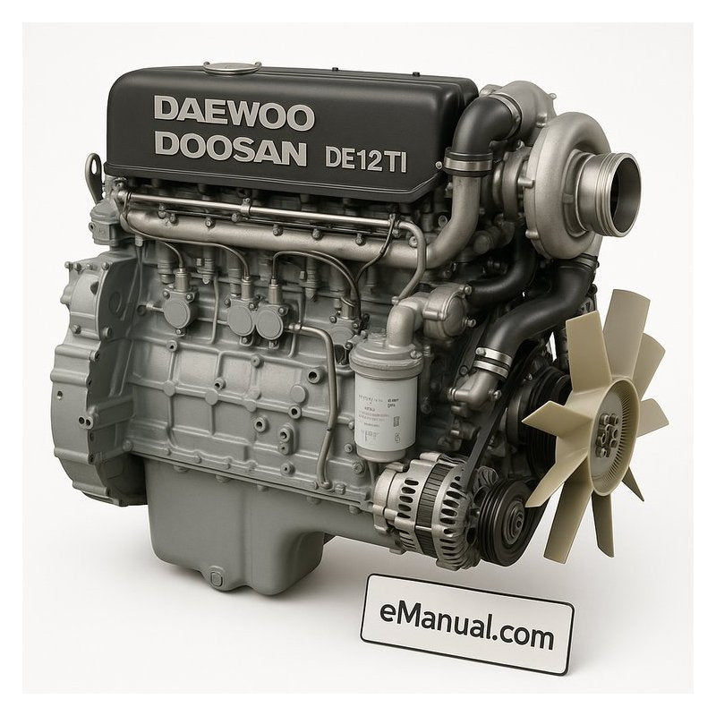 Daewoo Doosan DE12 DE12T DE12TI Engine Service Repair Workshop Manual PDF