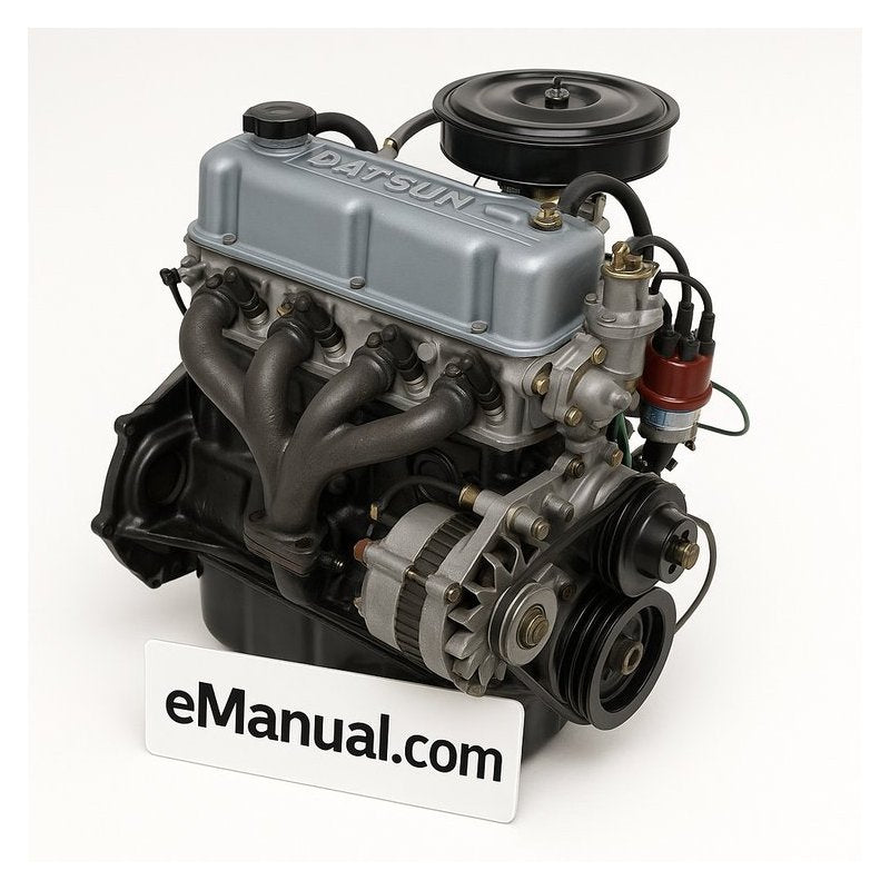 1971 Datsun A10 A12 Engine Digital Onward Service Repair Workshop Manual PDF