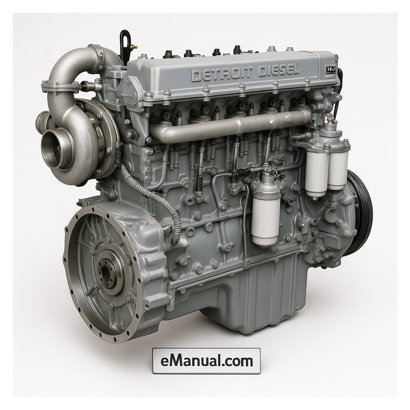 Detroit Diesel 50 50G Series Engine Service Repair Workshop Manual PDF