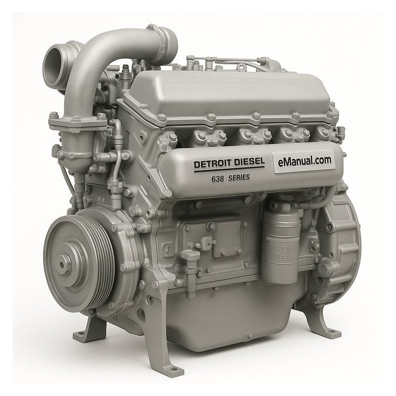 Detroit Diesel 638 Series Engine Service Repair Workshop Manual PDF