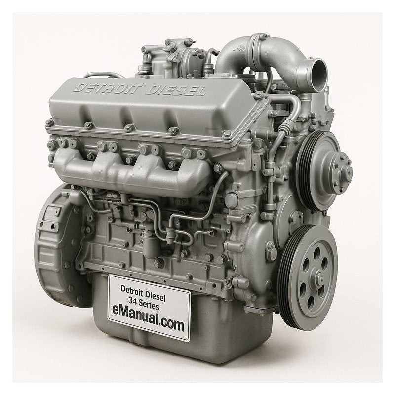 1988 Detroit Diesel 92 Series Allison 8v92ta Worksho Service Repair Workshop Manual PDF