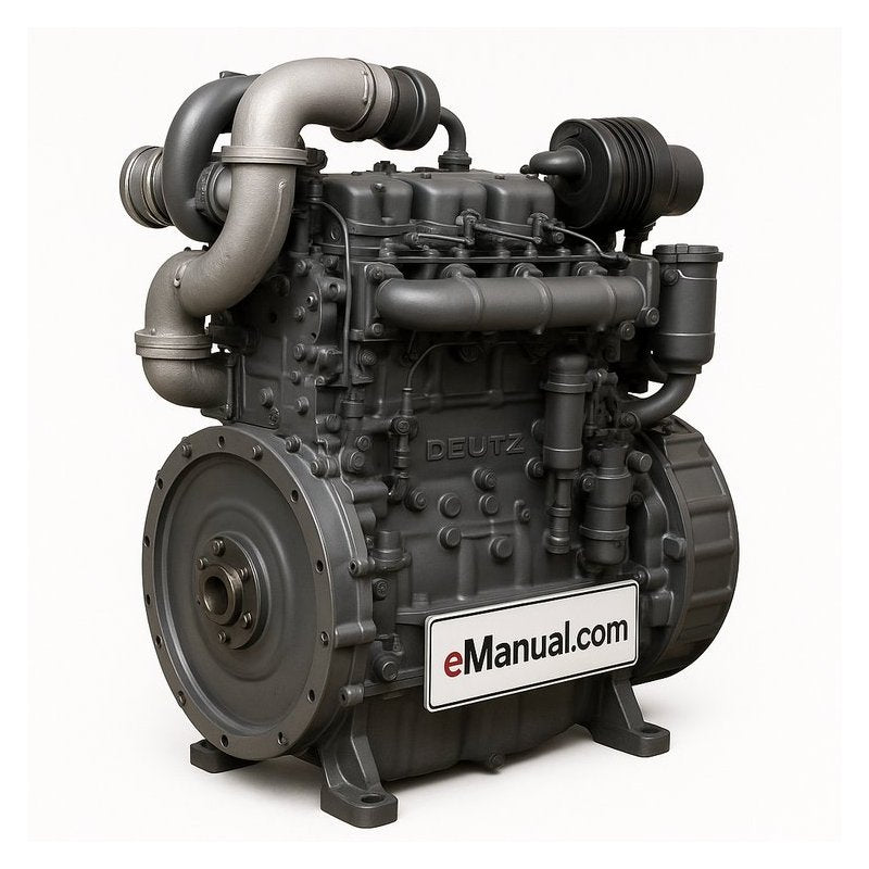 Deutz 1000 3 4 6 Cylinder Euro Engine Service Repair Workshop Manual PDF