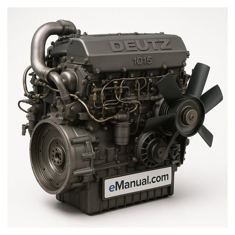 Deutz 1015 Diesel Engine Service Repair Workshop Manual PDF