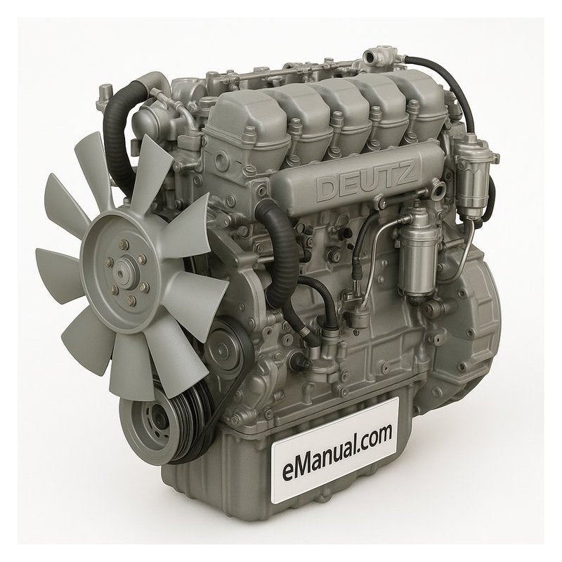 2013 Deutz 2V TCD Engine Service Repair Workshop Manual PDF