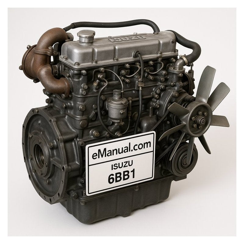 Isuzu 6 BB 1 4bg1 4bg1t 6bg1 6bg1t Diesel Engine Service Repair Workshop Manual PDF