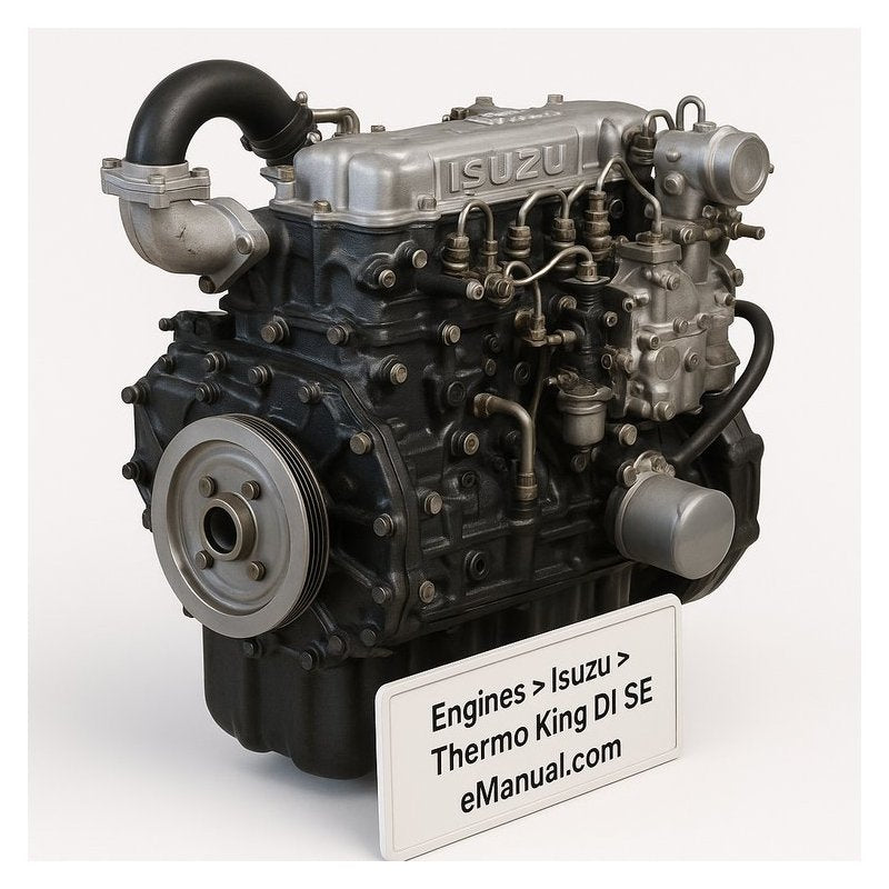 Isuzu Thermo King DI SE 2.2l Diesel Engine Service Repair Workshop Manual