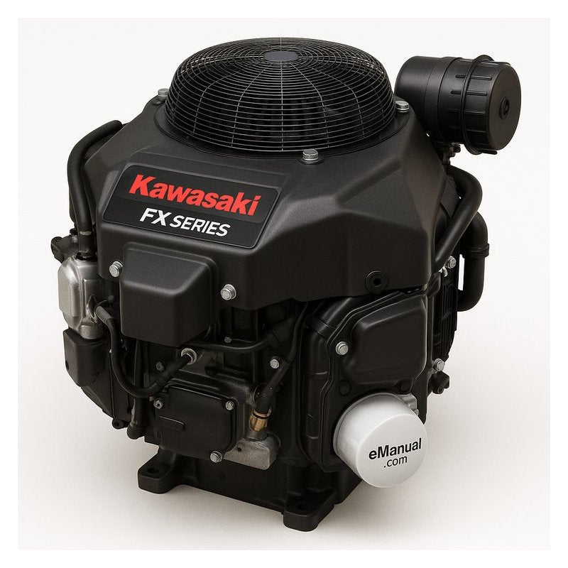Kawasaki FX Series FX921V FX1000V 4-stroke Air-cooled Gasoline Engine Service Repair Workshop Manual PDF