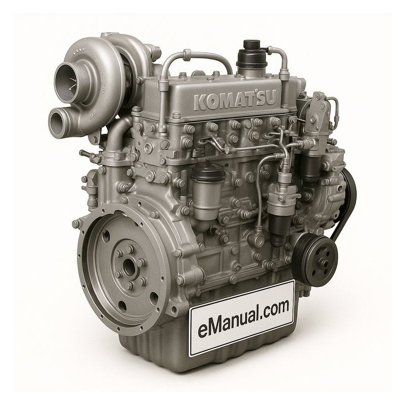Komatsu 102 1 S4d102e Service Repair Workshop Manual PDF