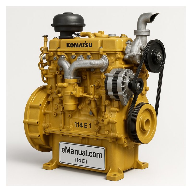 Komatsu 114 E 1 Cd110r-2 Service Repair Workshop Manual