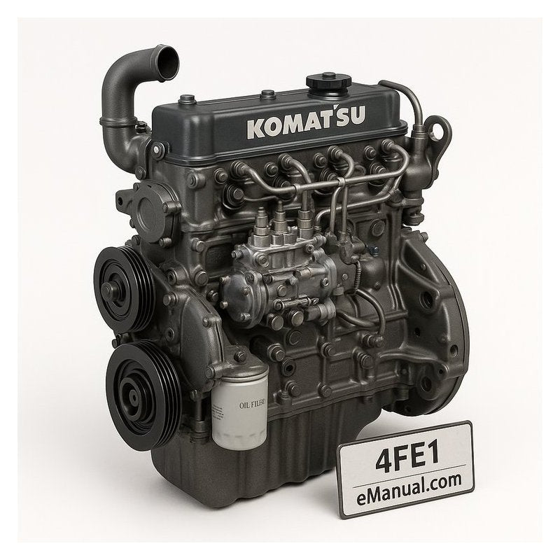 Komatsu 4 FE 1 Gd705a-4 Motor Grader sn 21001 UP Parts Catalog