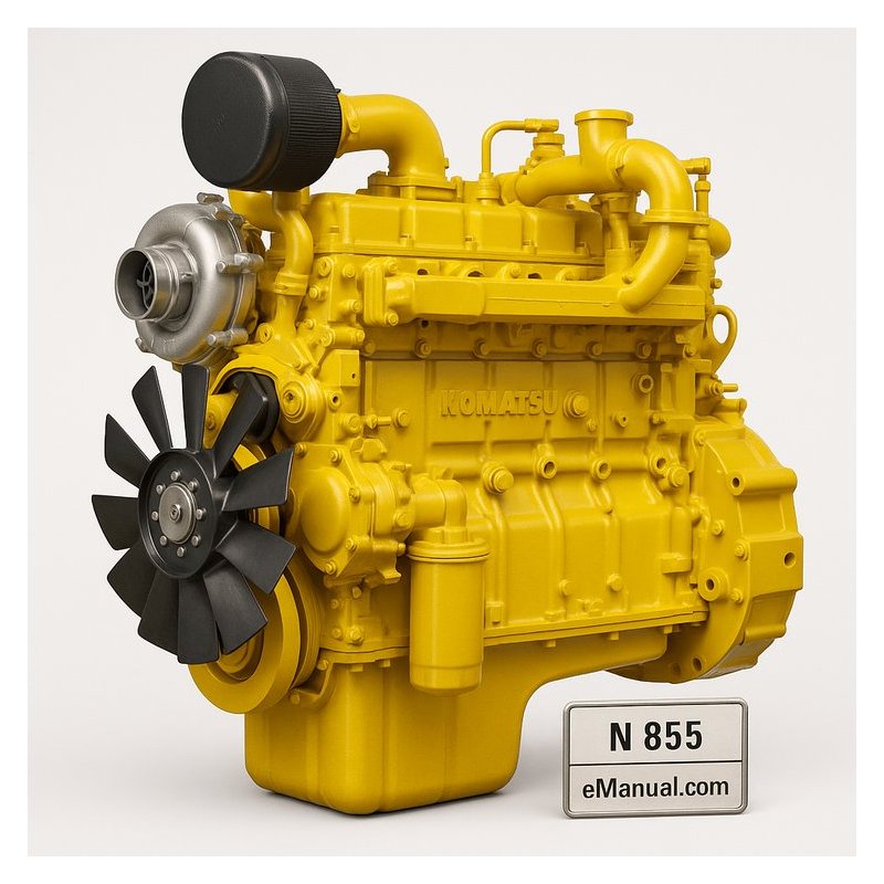 Komatsu N 855 N-855 Diesel Engine Service Repair Workshop Manual PDF