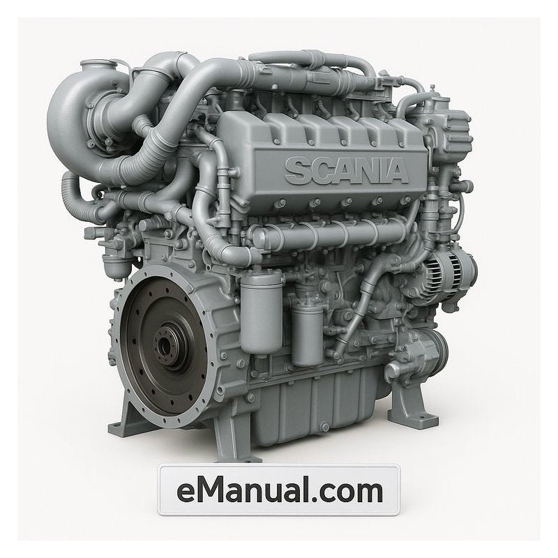 Scania T Series Industrial Marine 9 12 16 Diesel Engine Shop Service Repair Workshop Manual PDF