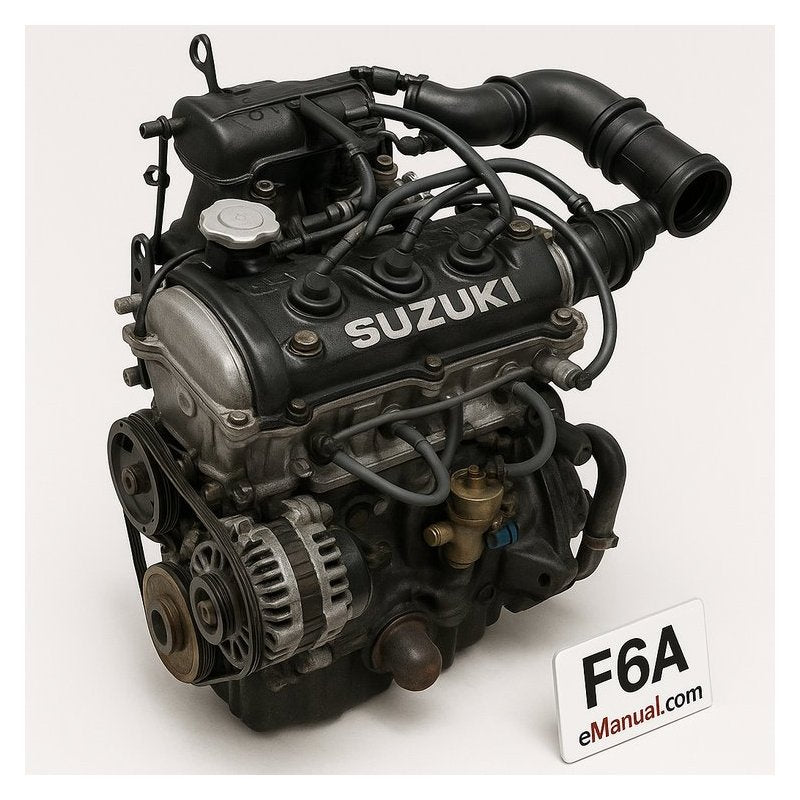 Suzuki F6A Carry Every VAN Engine Service Repair Workshop Manual PDF