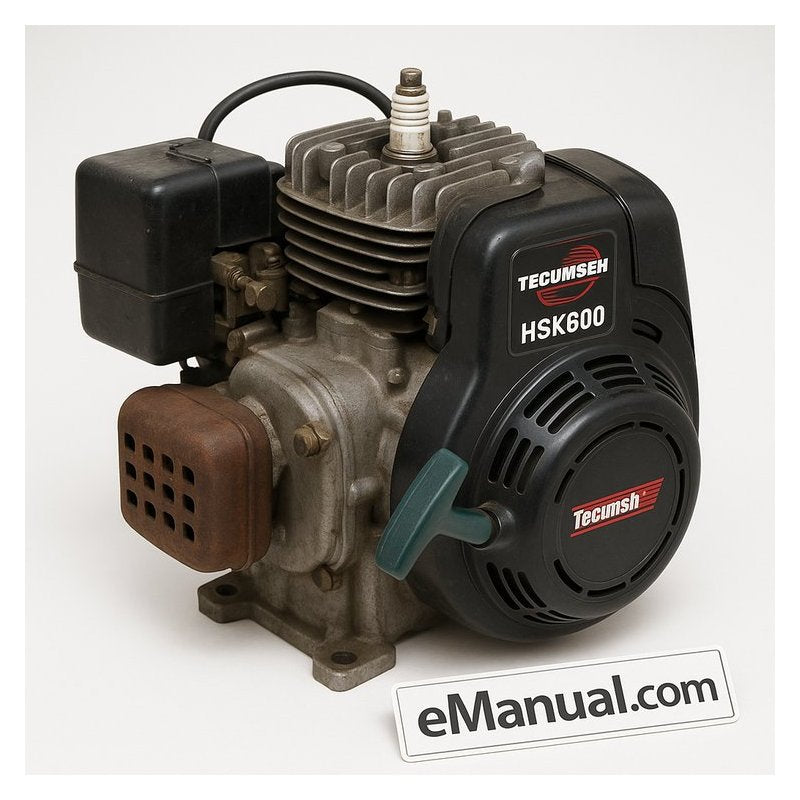 Tecumseh HSK600 AH520 AH600 AV520 AV600 TVS600 2 Cycle Engine Service Repair Workshop Manual PDF