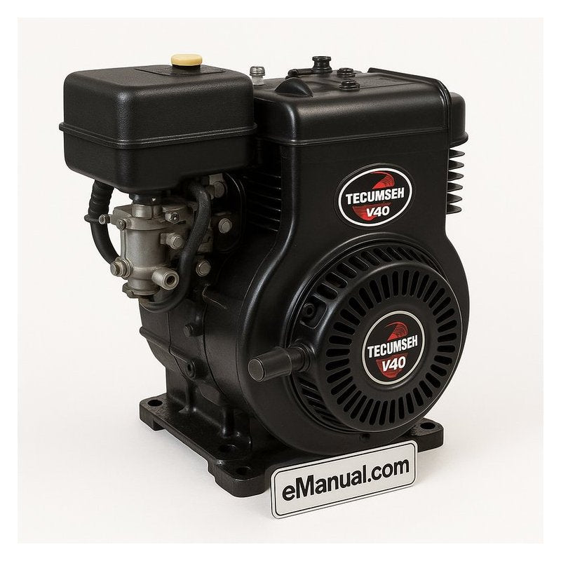 Tecumseh V80 V40 4 Cycle L Head Engine Service Repair Workshop Manual PDF