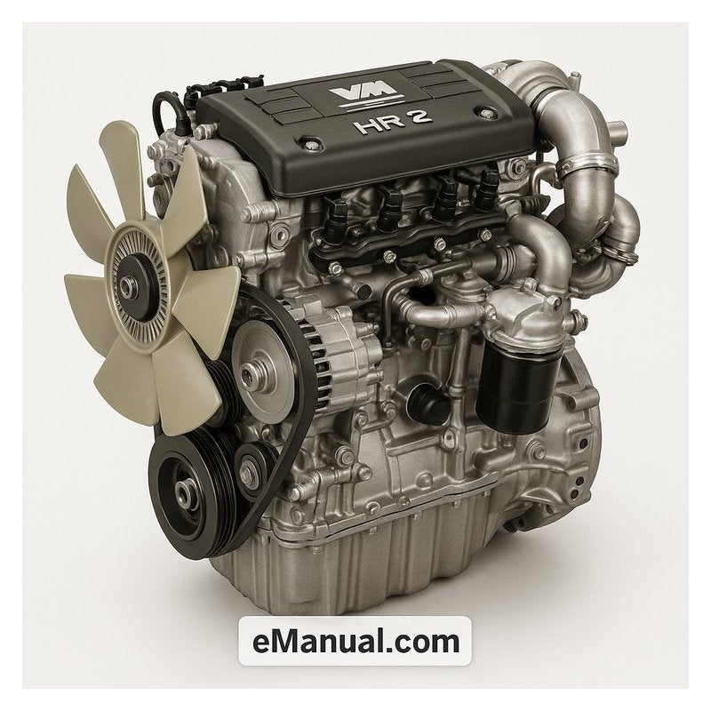 VM Motori HR 2 HT2 HT3 Series Diesel Engine Service Repair Workshop Manual PDF