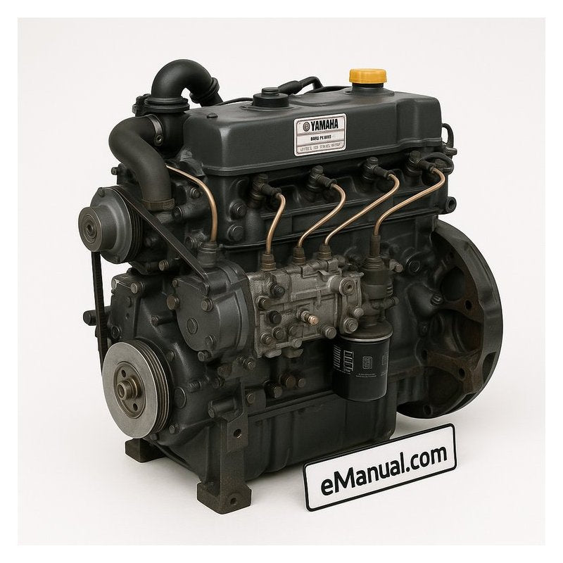 Yamaha 4tne9l Industrial Engine Service Repair Workshop Manual PDF