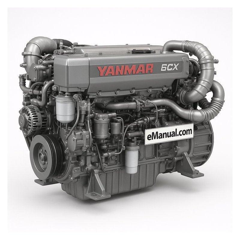 Yanmar 6CX 4by2 6by2 Engines Operator Instruction Installation -improved Service Repair Workshop Manual PDF