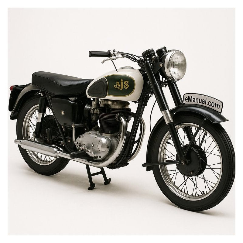 1955 Ajs 16 Service Repair Workshop Manual