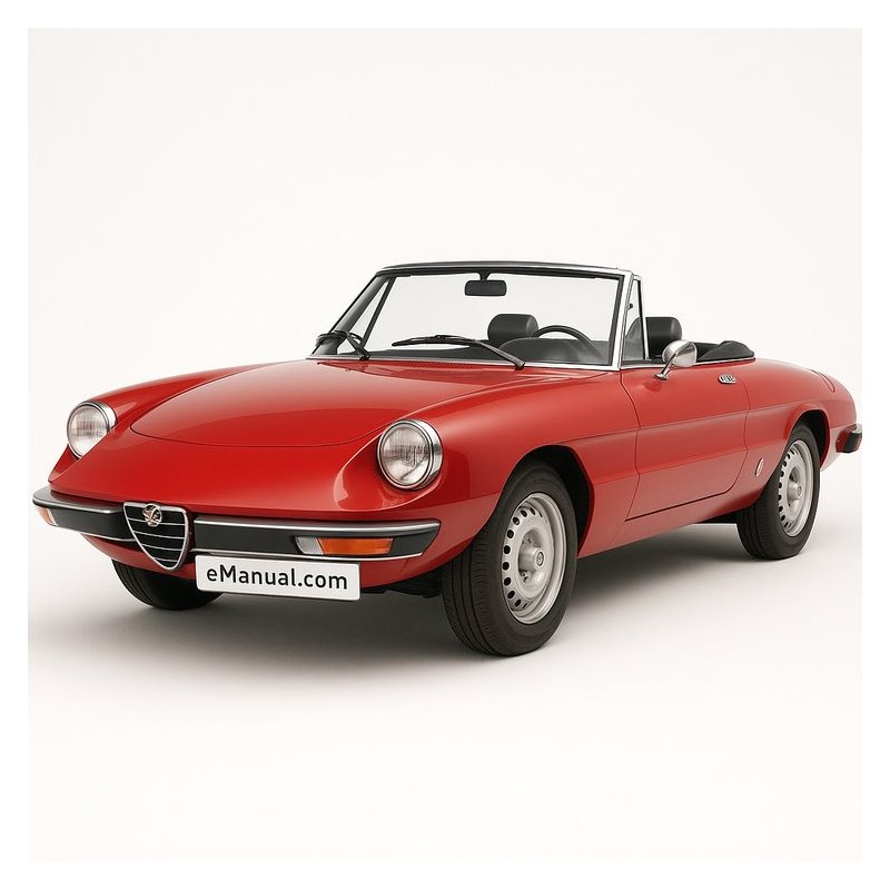 Alfa Romeo Spider Buyers arthur Jameson Service Repair Workshop Manual