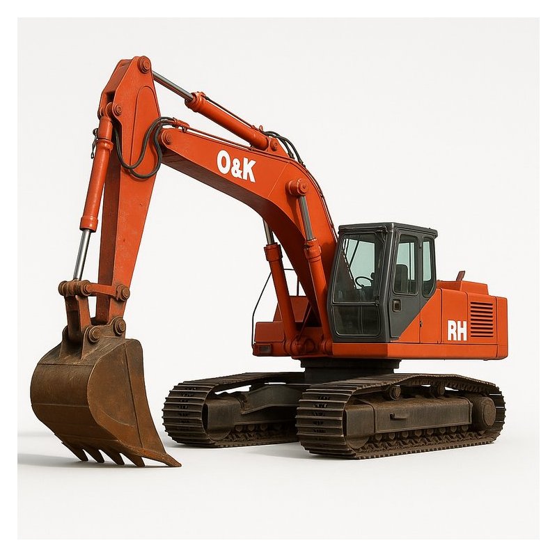 O&K RH6 rh 6 Operator DTR Maintenance Manual Orenstein Koppe