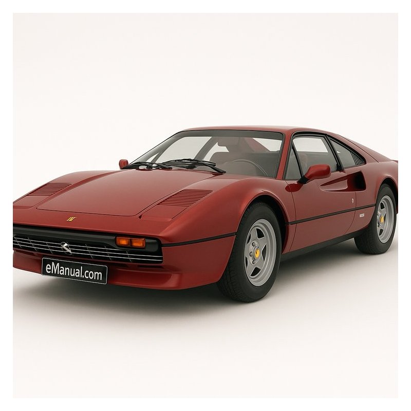 Ferrari 208 575 Service Repair Workshop Manual PDF