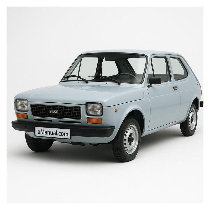 1997-2010 Fiat 127 Seicento - ( Informative DIY ) Service Repair Workshop Manual PDF