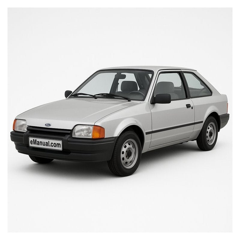 1980-1990 Ford Escort Service Repair Workshop Manual PDF