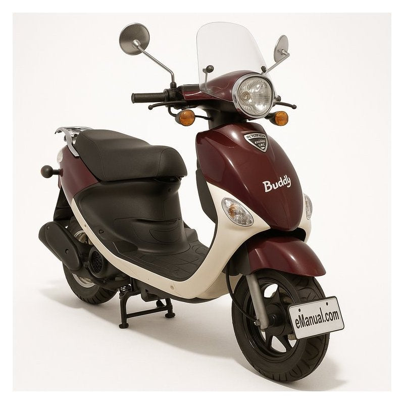 2004-2010 Genuine Scooter Buddy PGO 100 PA100 Digital Service Repair Workshop Manual