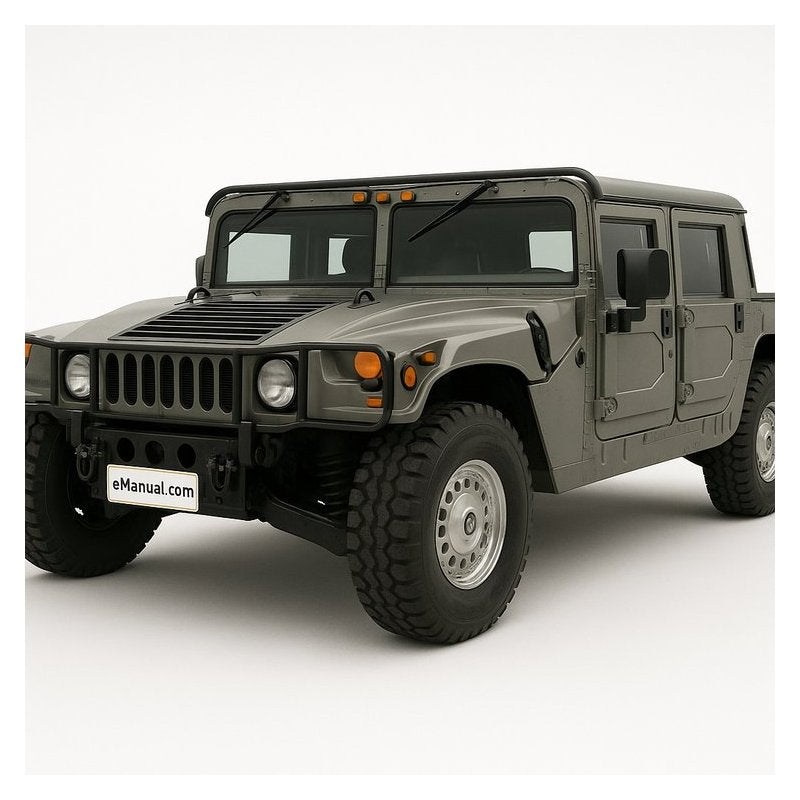 1999-2000 Hummer H1 Commercial Service Repair Workshop Manual
