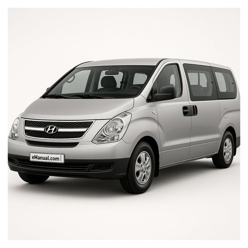 2000-2007 Hyundai Starex H1 Years Service Repair Workshop Manual PDF