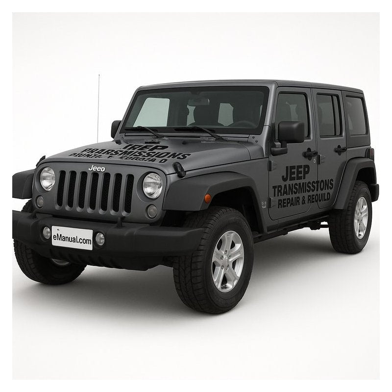 Jeep Transmissions Repair & Rebuild Emerson EWV601B VCR Service Workshop Manual PDF