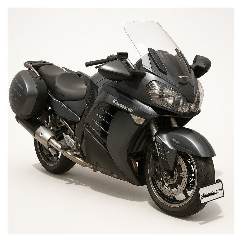 2008-2014 Kawasaki GTR Series GTR1400 - WSM Service Repair Workshop Manual