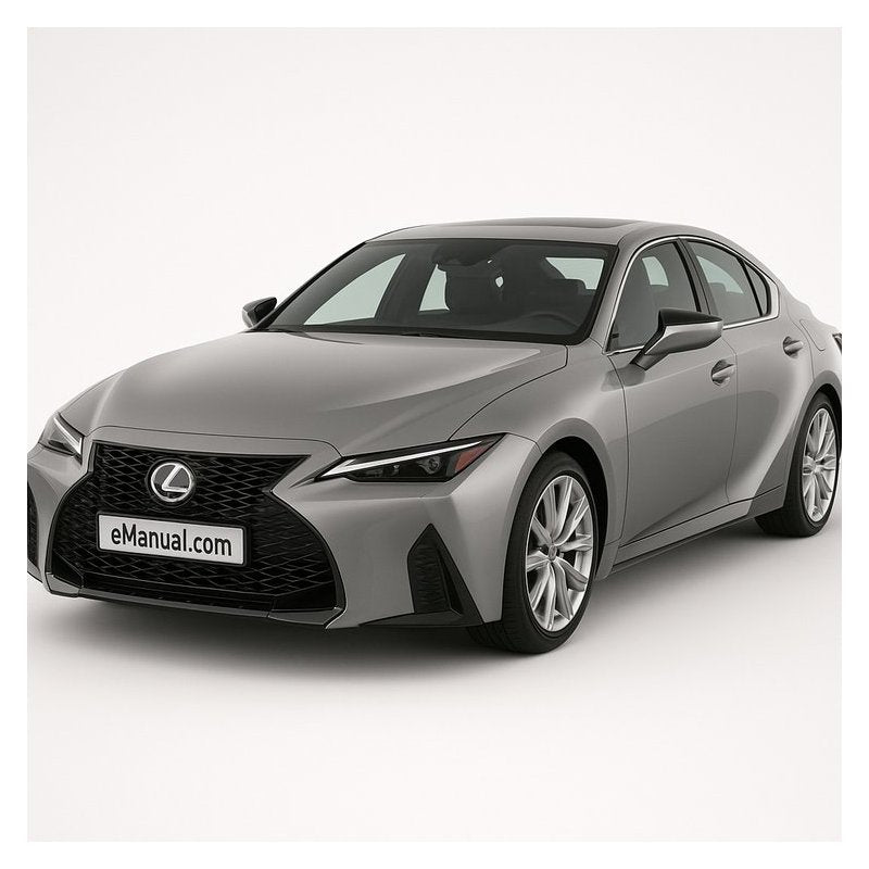 2007 Lexus IS Series IS350 Software Service Repair Workshop Manual