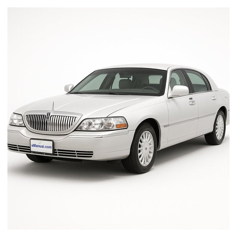 2002 Lincoln Town Car Service Repair Workshop Manual