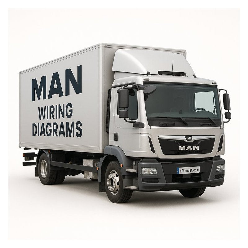 1997-2009 MAN Wiring Diagrams Truck BUS Service Repair Workshop Manual
