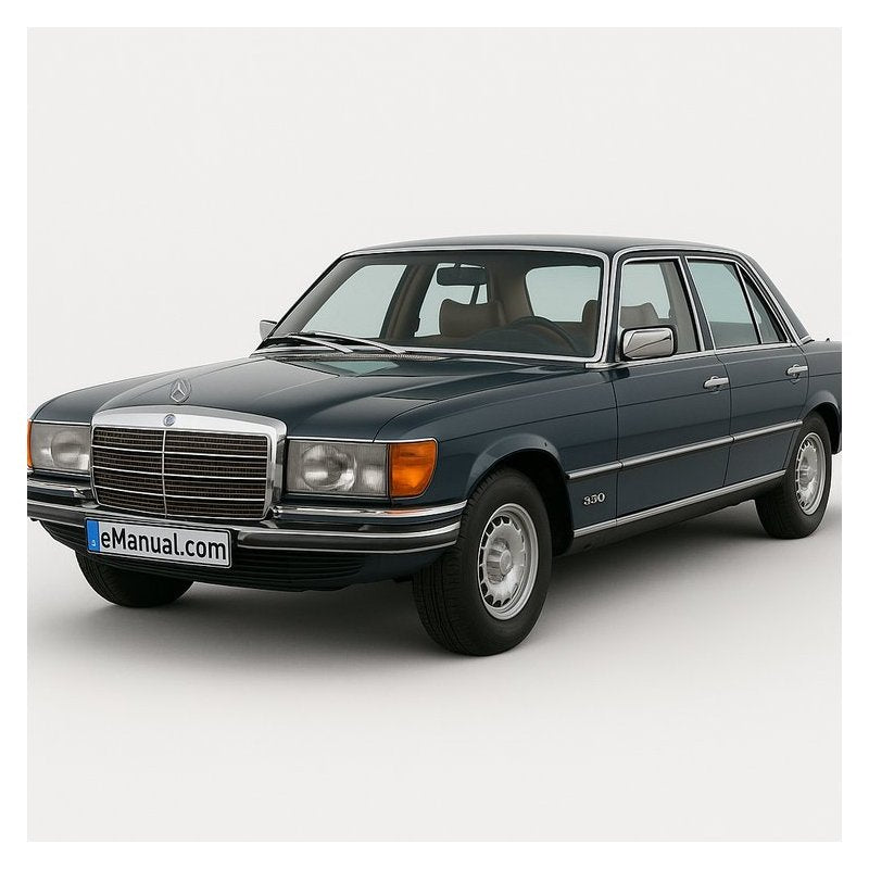1990-1991 Mercedes 350 SDL Turbo - Downl Service Repair Workshop Manual