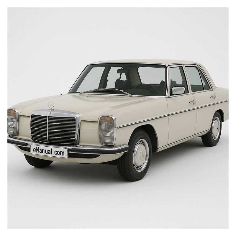 1968-1976 Mercedes W114 Benz /w115 Best Service Repair Workshop Manual