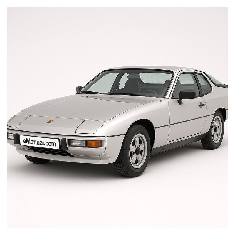 Porsche 924 986/ Boxter Owner Owner's Manual PDF