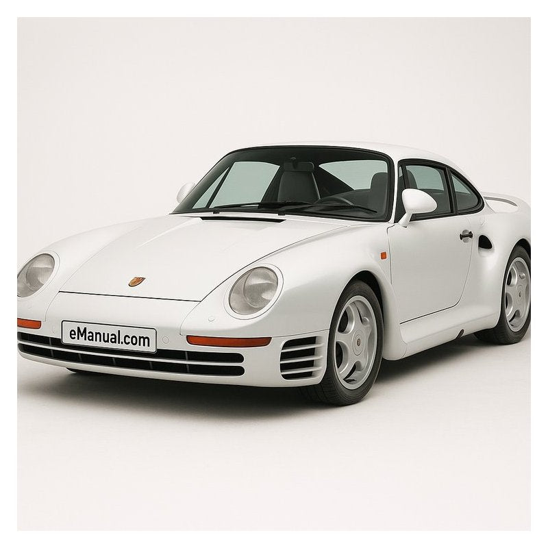 1987-1988 Porsche 959 Replacement Parts Catalog PDF