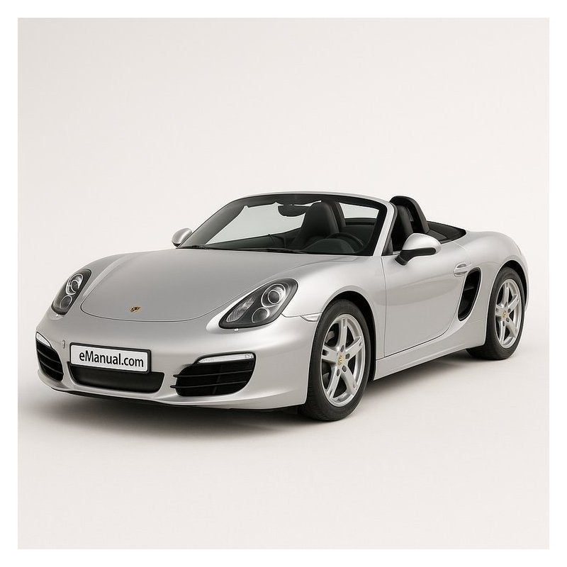 2005-2008 Porsche Boxster 987 - Shop Service Repair Workshop Manual PDF