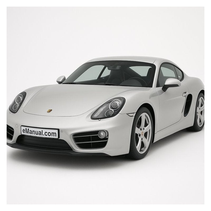 2007-2008 Porsche Cayman Service Repair Workshop Manual PDF