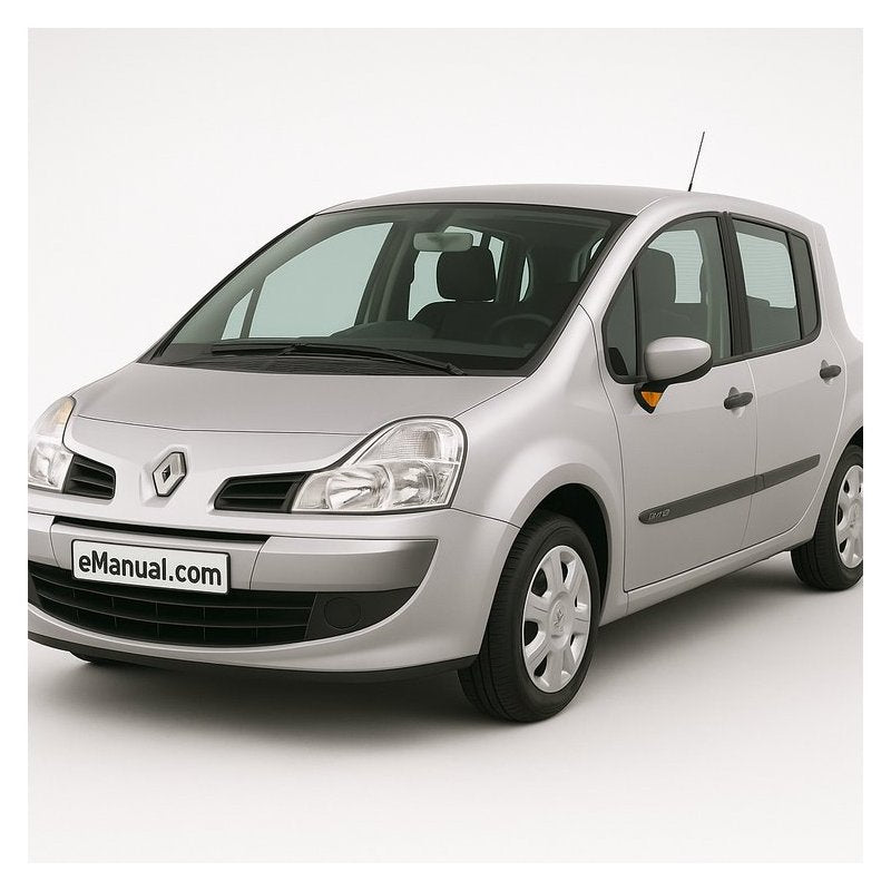 2004-2007 Renault Modus (EN-FR-DE-RU) (2 000 Pages Searchable Indexed) Service Repair Workshop Manual PDF