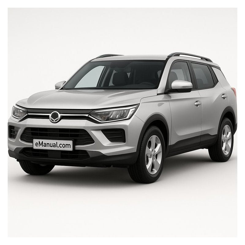 1997-2000 Ssangyong MJ Service Repair Workshop Manual PDF