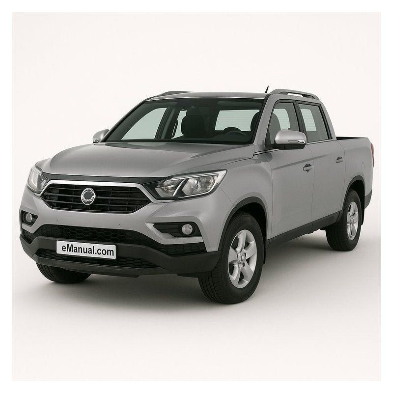 1993-2005 Ssangyong Musso Service Repair Workshop Manual PDF