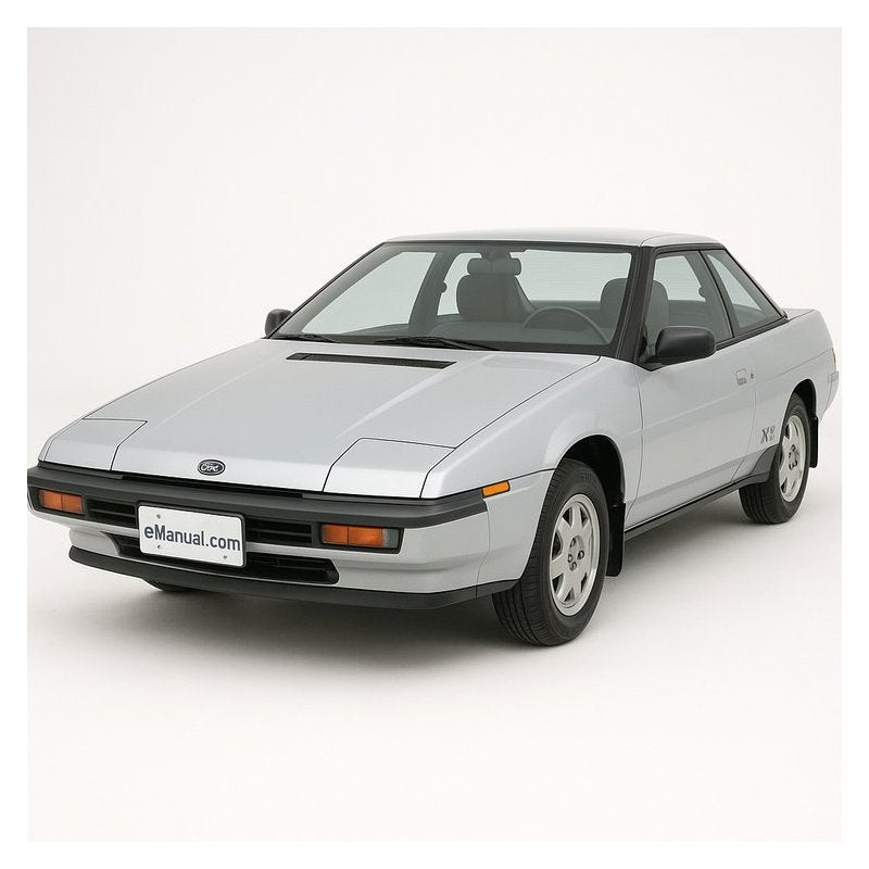 Subaru XT B W -4 Bowers Wilkins Series Service Repair Workshop Manual PDF